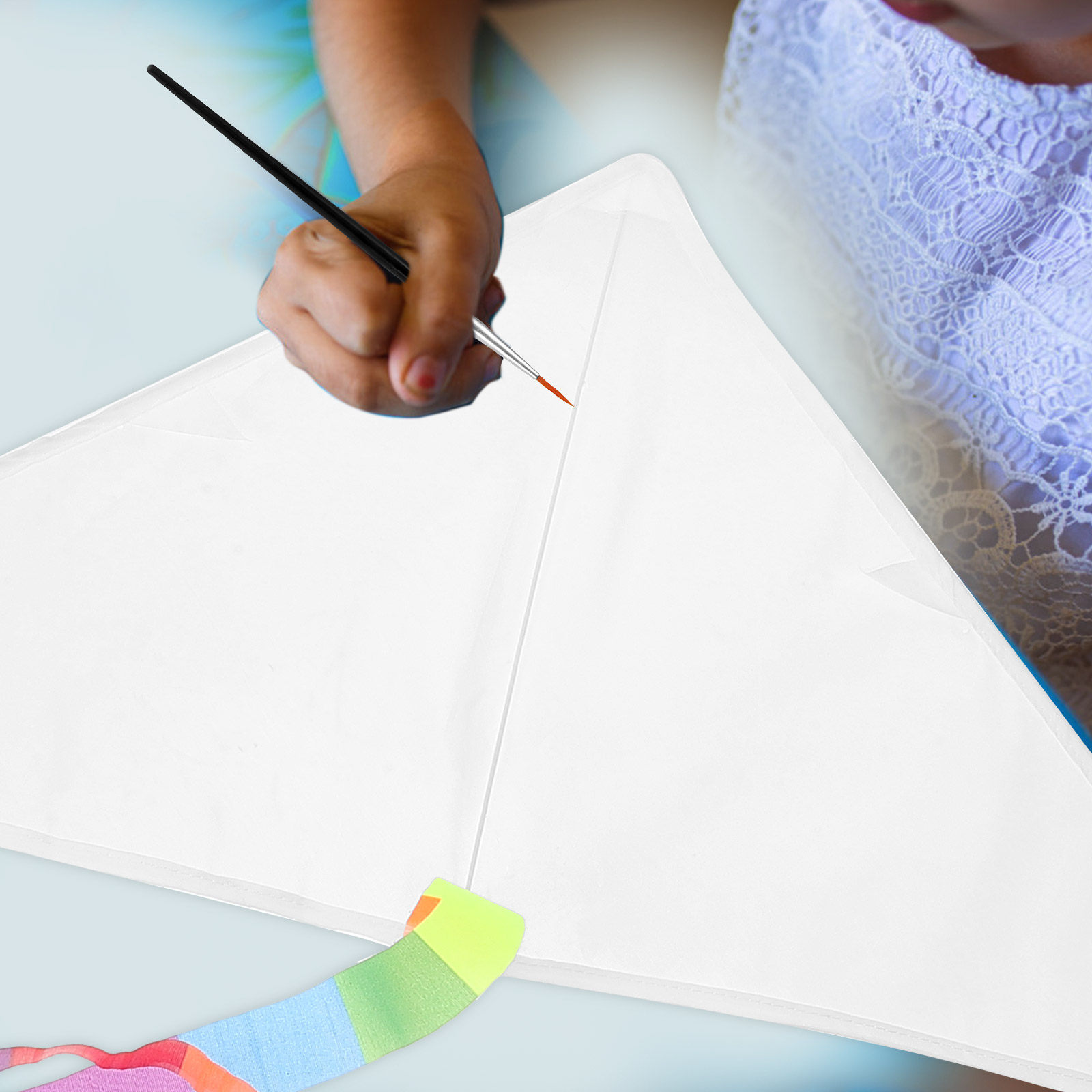 1Set Interactive Blank Kite fo - Art Craft Kite ulasan dan harga