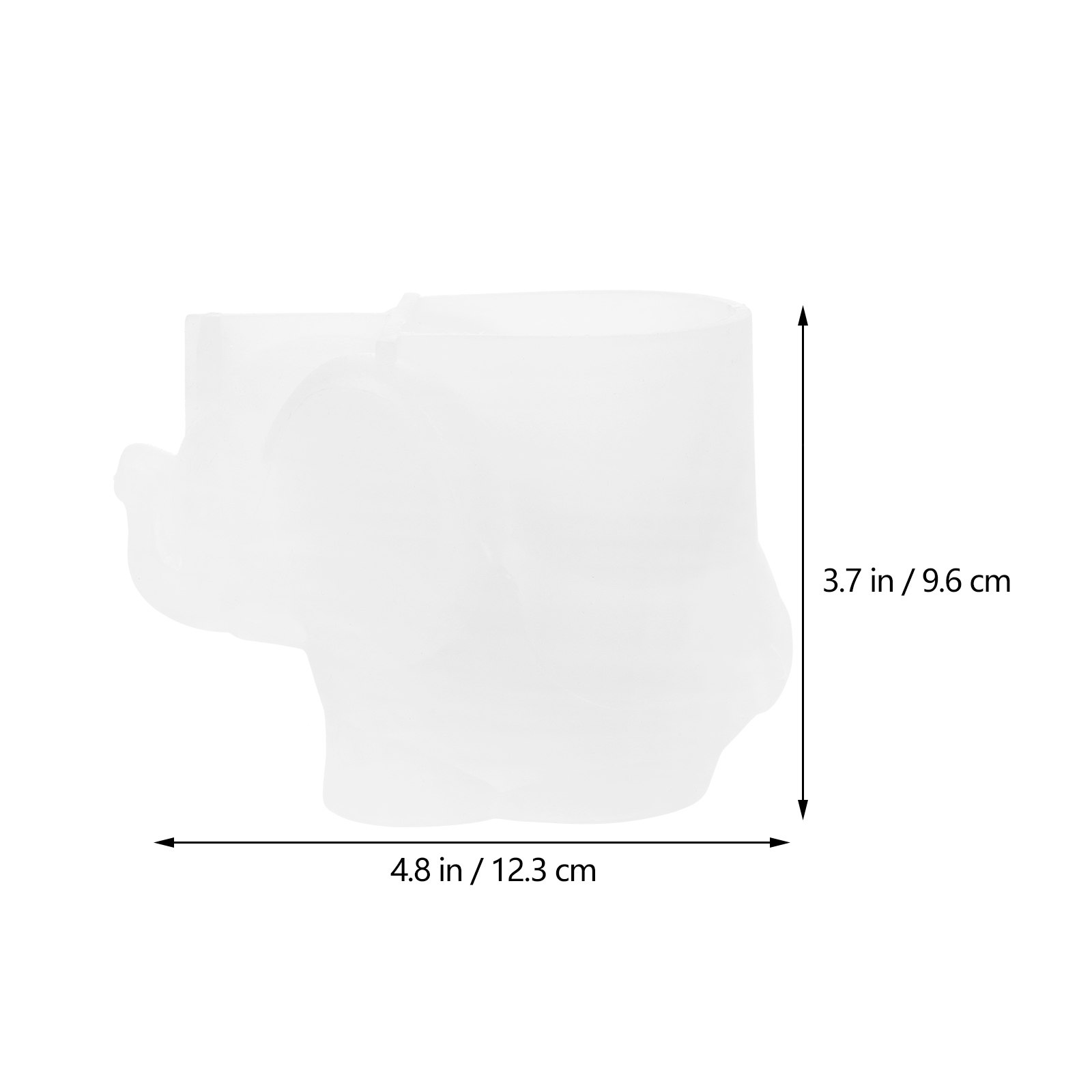 1Pcs Elephant Silicone DIY Mol - Art Craft Elephant ulasan dan harga