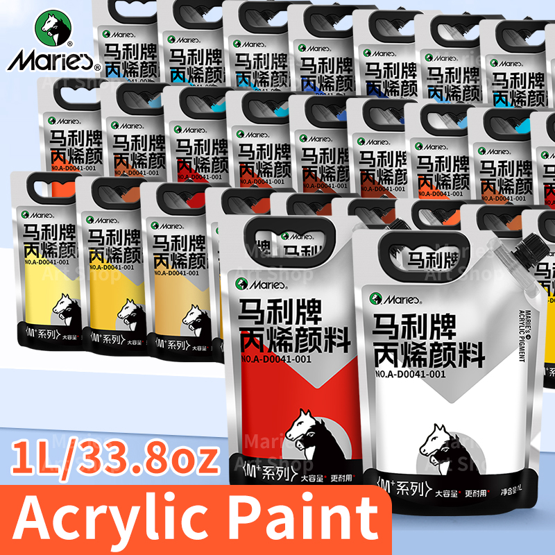 Marie's Large Bulk Acrylic Pai - Acrylic Pour Paint ulasan dan harga