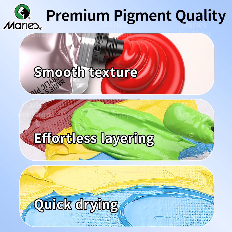 Marie's Large Bulk Acrylic Pai - Acrylic Pour Paint ulasan dan harga