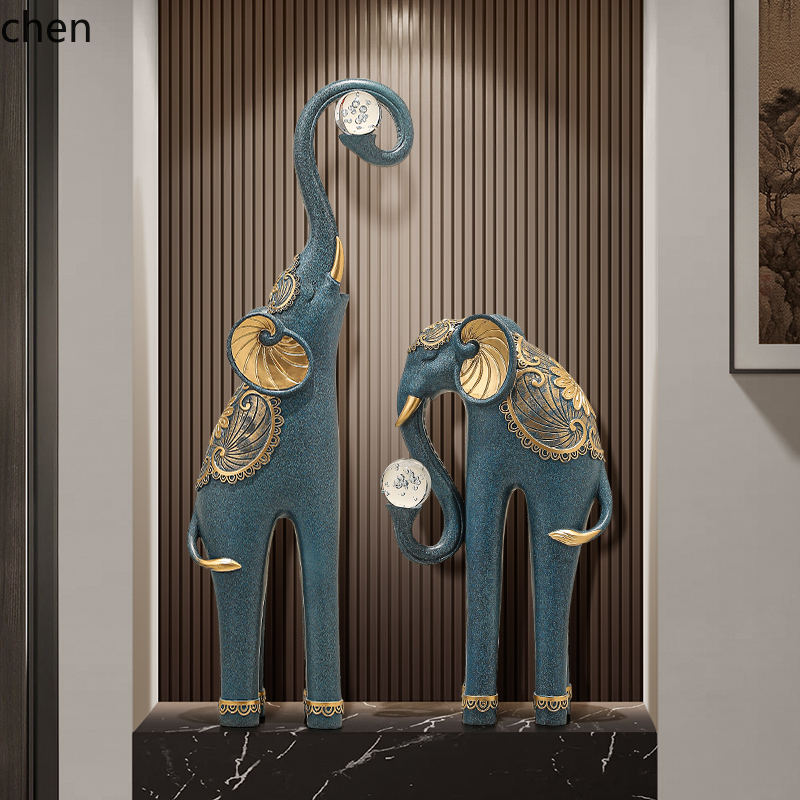 HTT Entryway Living Room Floor - Art Craft Elephant ulasan dan harga