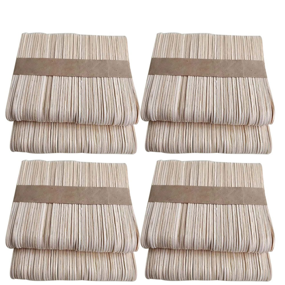 400Pcs Natural Wood Craft Stic - Art Craft With Ice Cream Stick ulasan dan harga