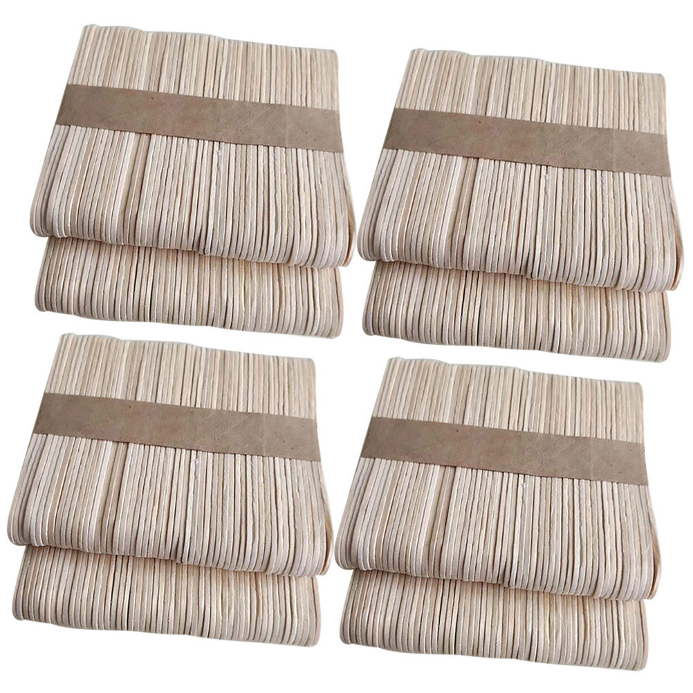 400Pcs Natural Wood Craft Stic - Art Craft With Ice Cream Stick ulasan dan harga