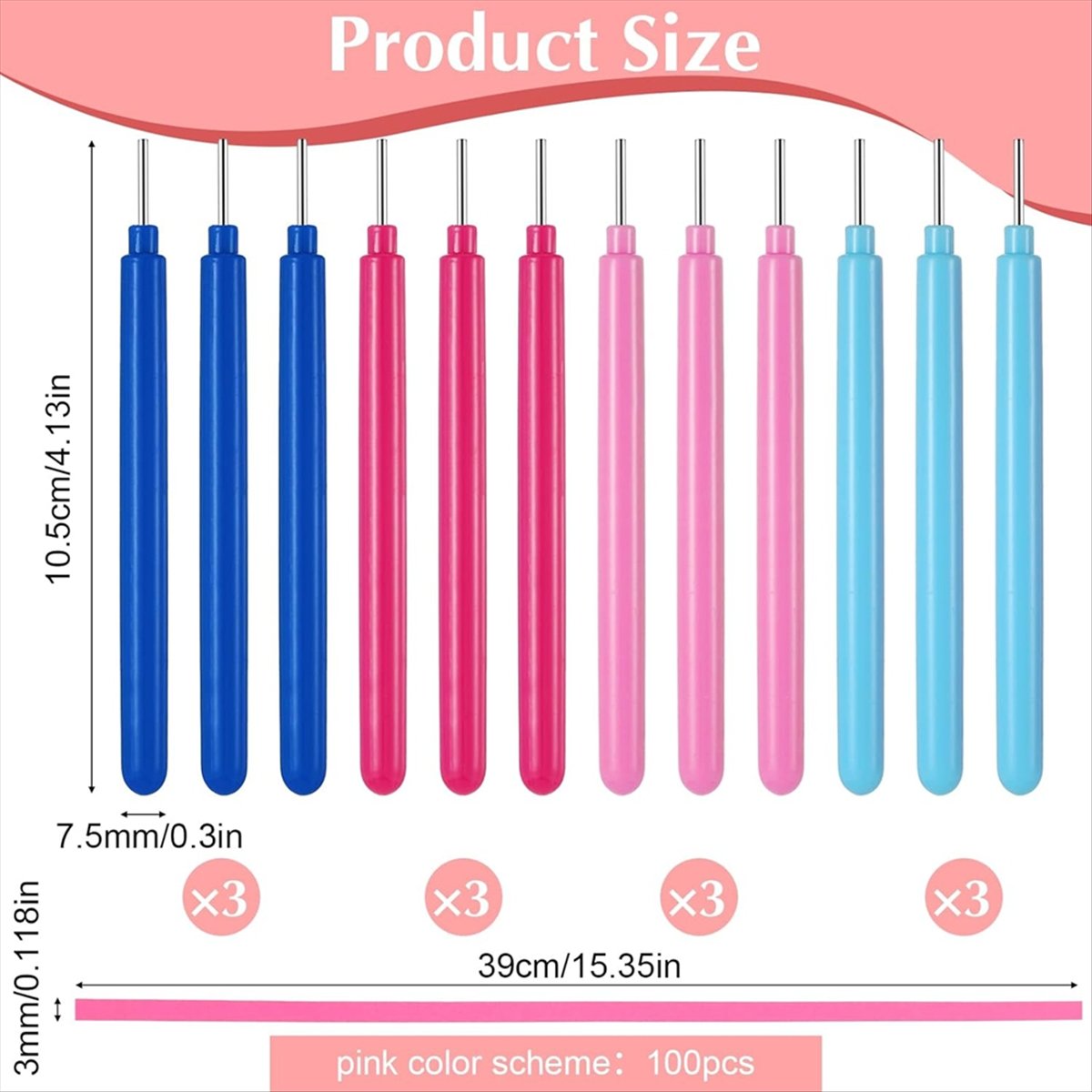 2026 + 12 PCS Paper-Quilling T - Art Quilling Craft ulasan dan harga