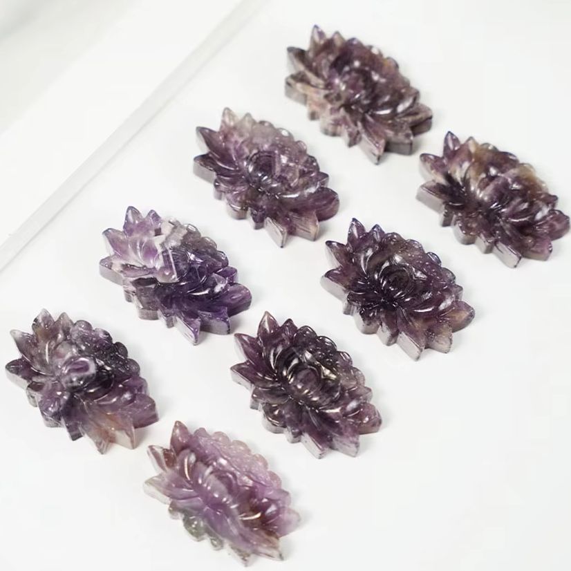 1pc Natural Crystal Amethyst L - Art Craft Holiday ulasan dan harga
